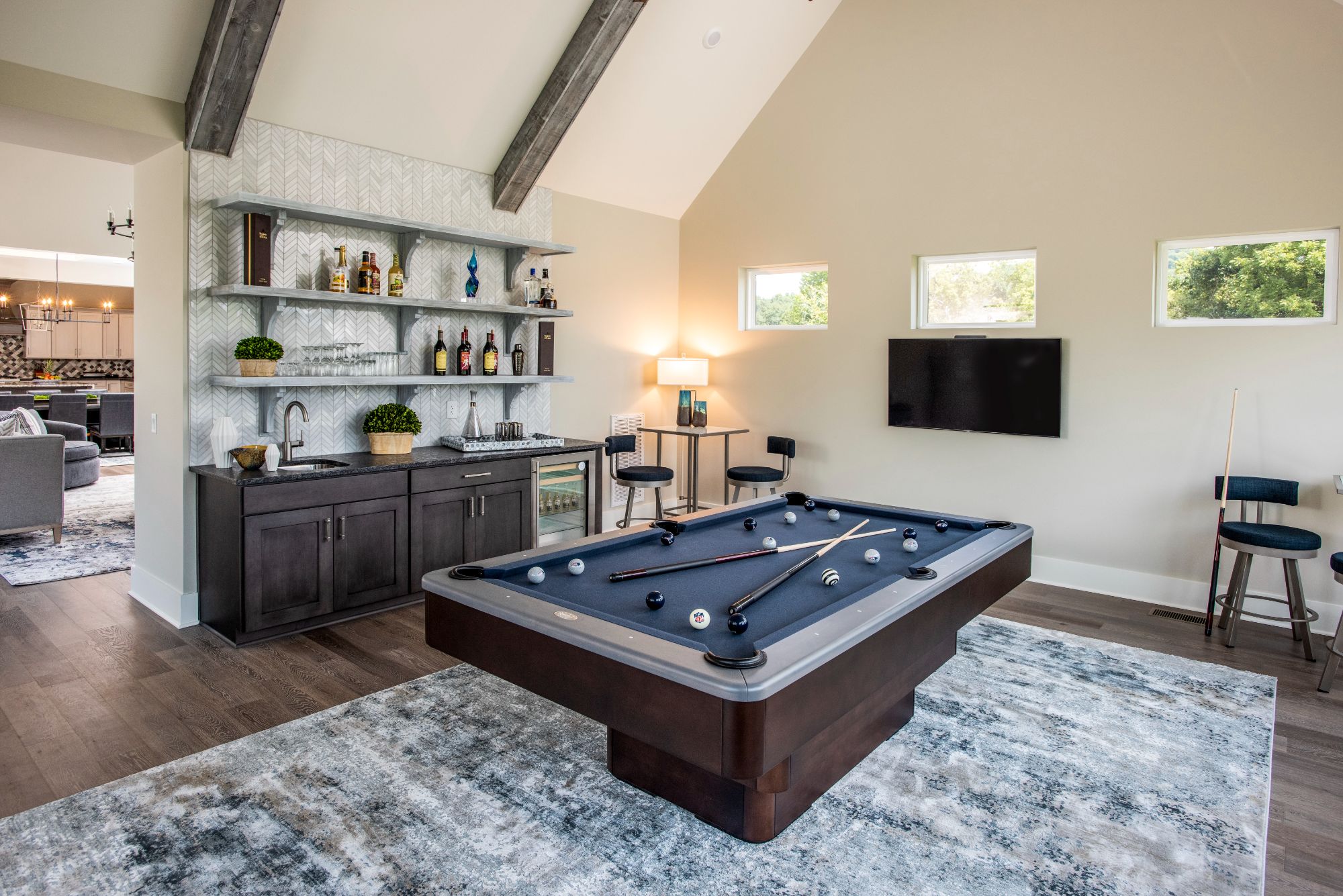 Transitional Game Room